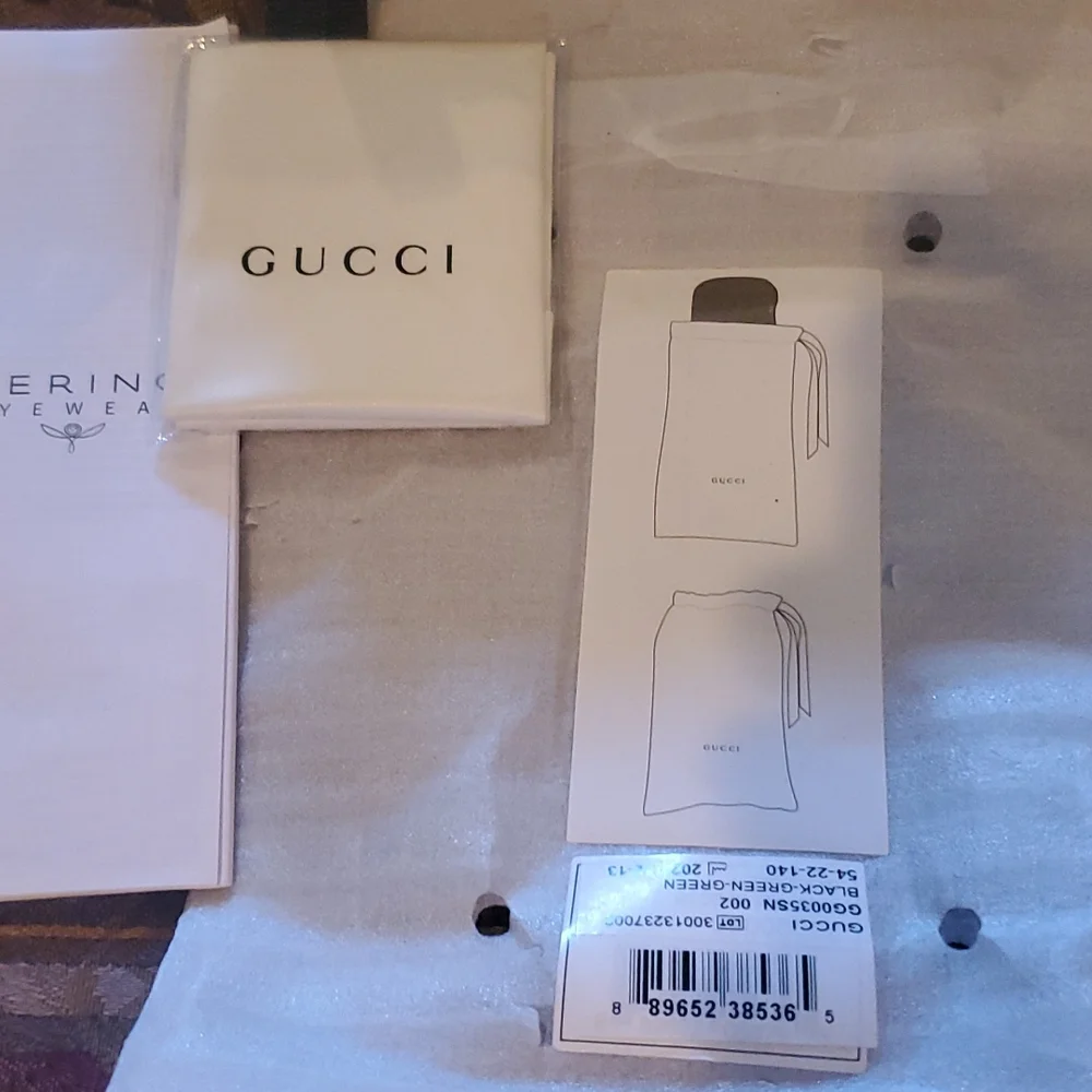 Gucci sunglasses  Hp new bagged tagged warranty includes all case gorgeous suede